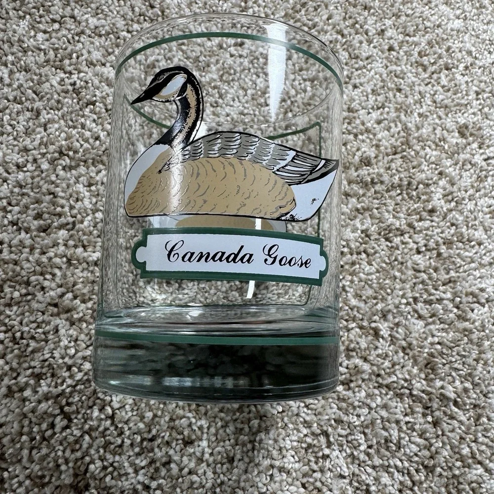VTG Georges Briard‎ Double Old Fashioned Cocktail Duck Glasses Set Of 3